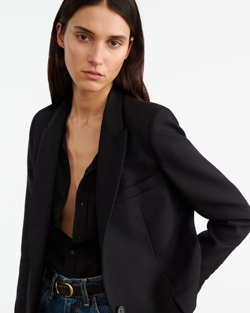 DIANE BLAZER IN BLACK