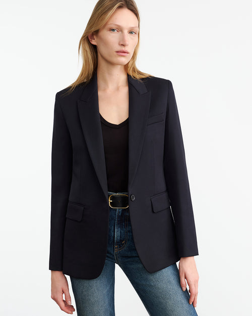 ADELE BLAZER IN DARK NAVY