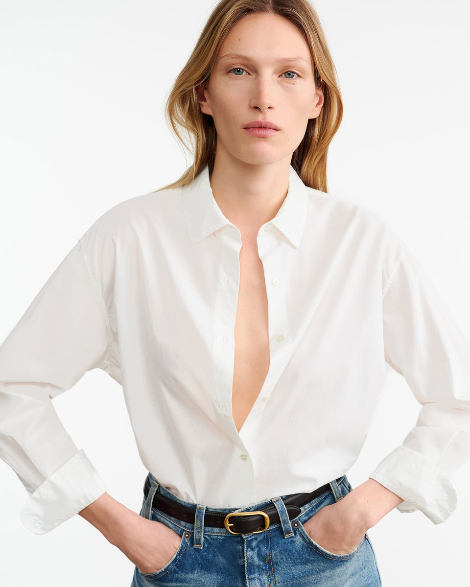 YORKE SHIRT IN WHITE