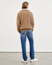 HESTON CASHMERE SWEATER IN TAN