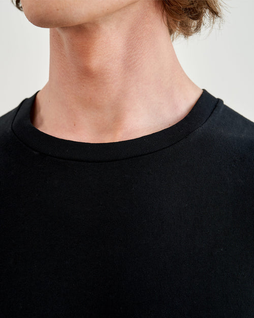 KENT TEE IN JET BLACK