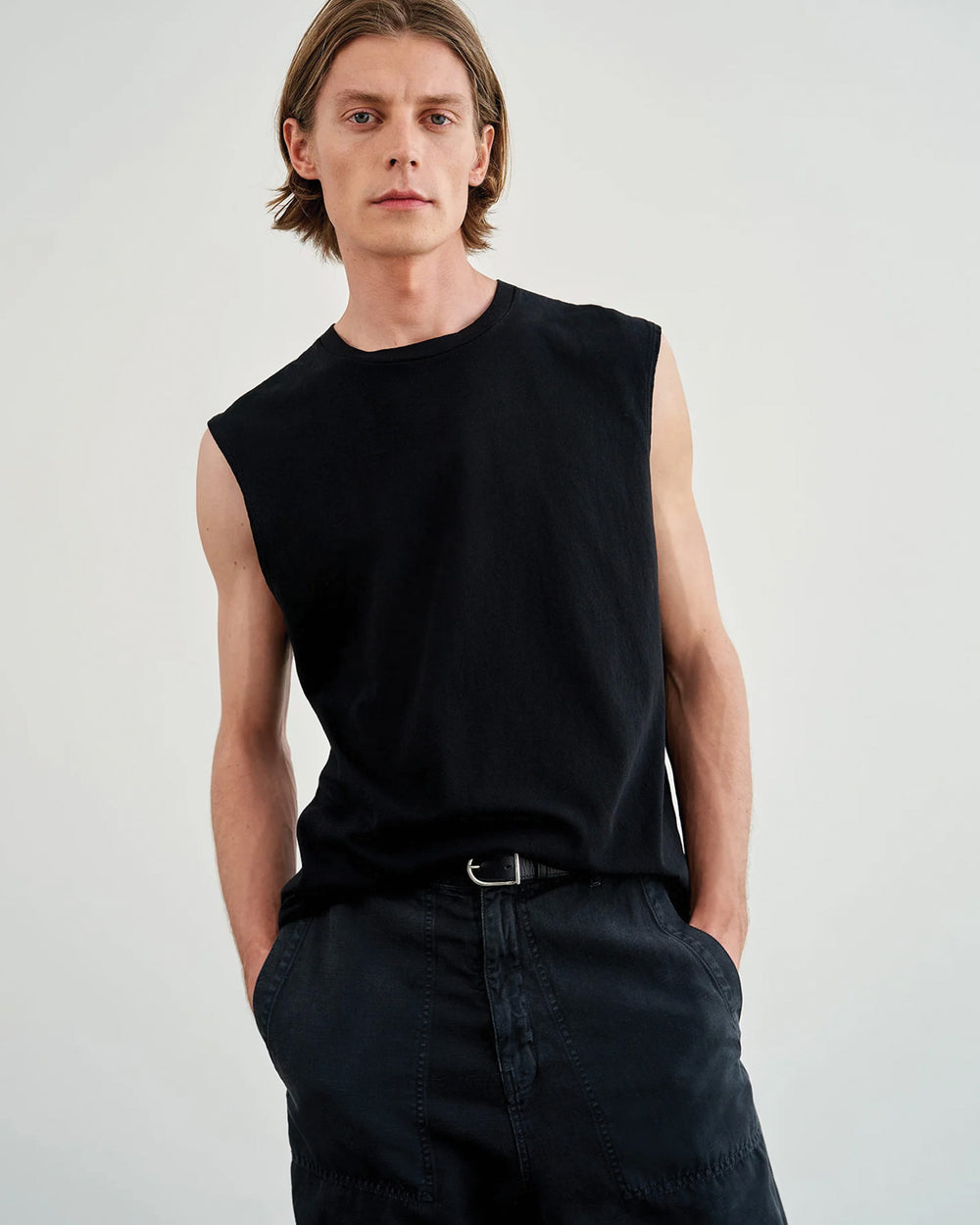 KENT TEE IN JET BLACK