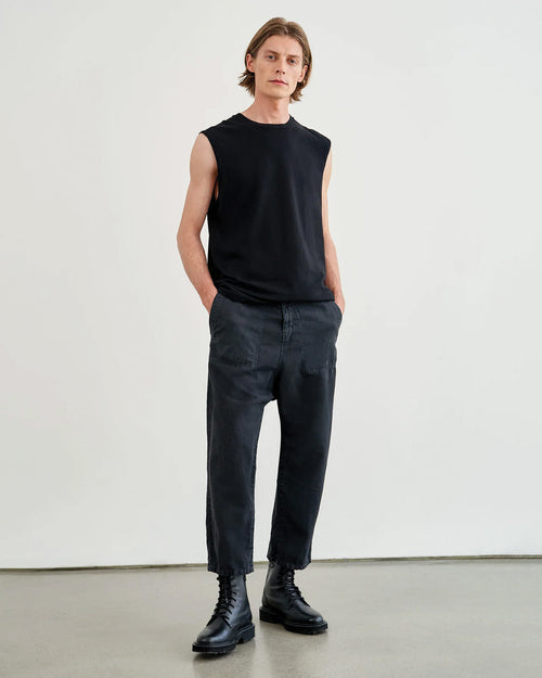 KENT TEE IN JET BLACK