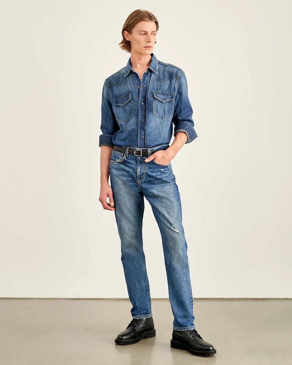TRAVIS DENIM SHIRT | Nili Lotan TRAVIS DENIM SHIRT | Nili Lotan