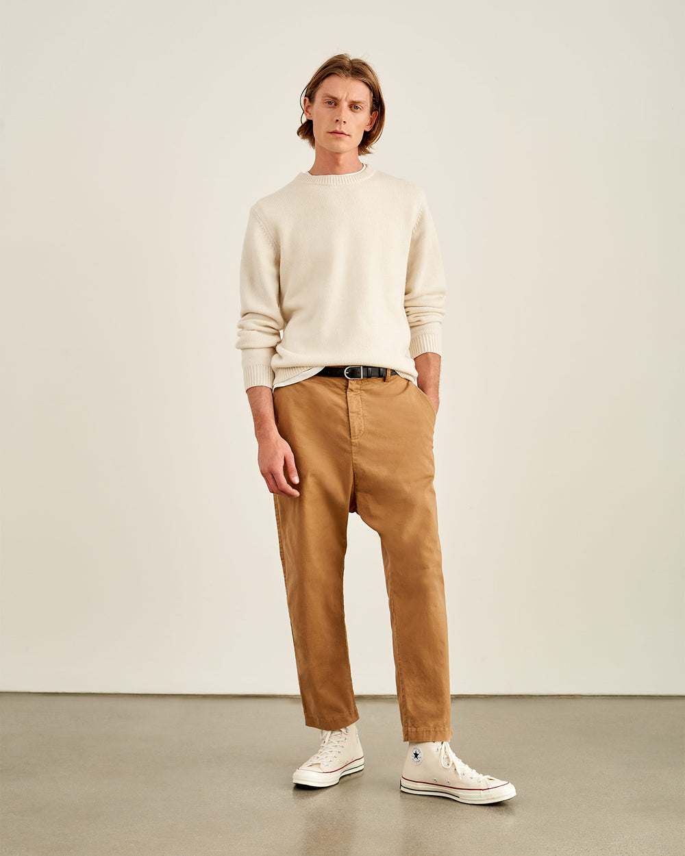 PARIS PANT IN TAN