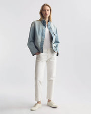 LORIMER COTTON PANT IN WHITE