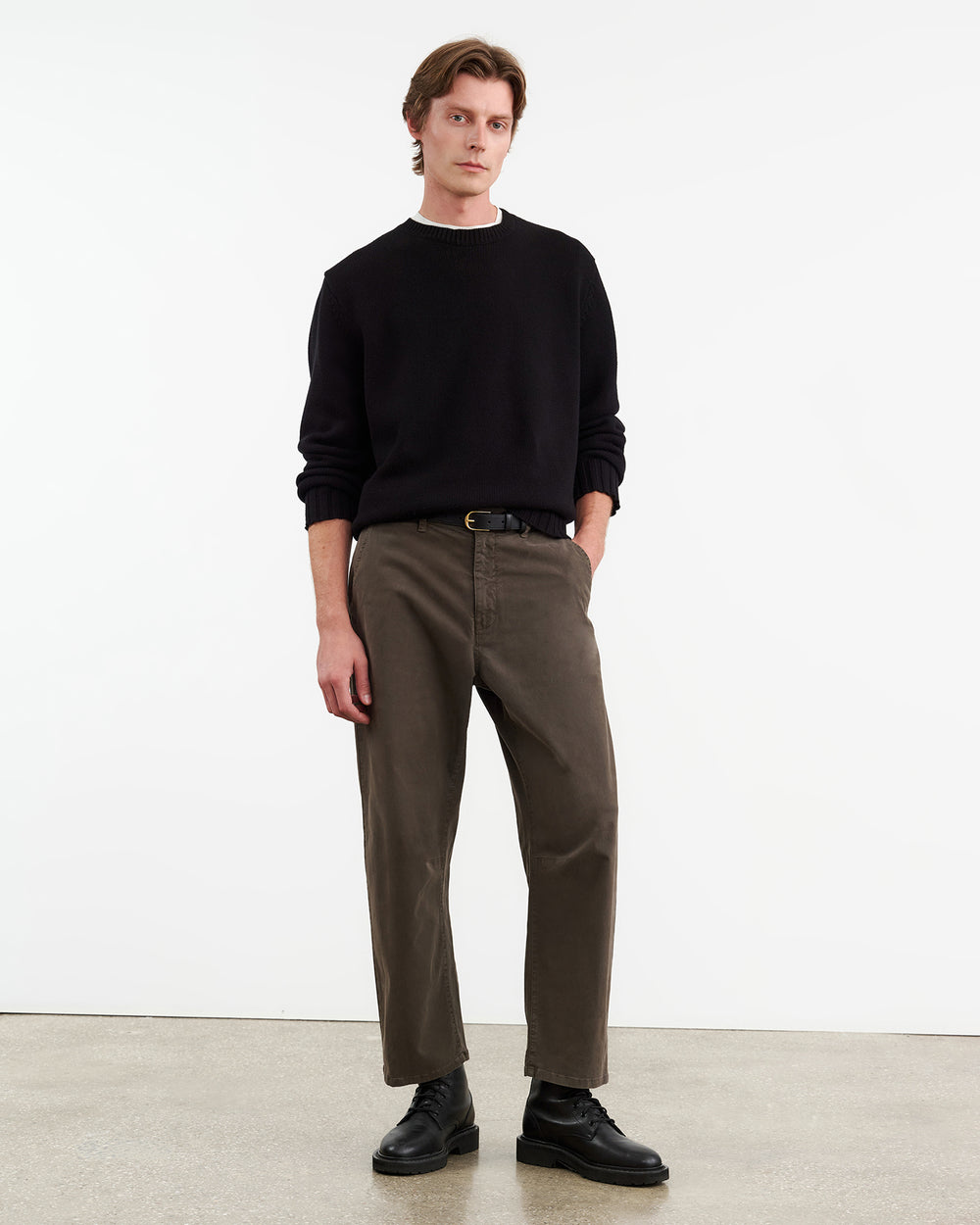 CARPENTER PANT IN DARK BROWN