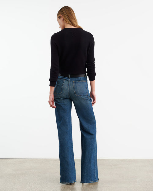 VENUS CASHMERE SWEATER IN DARK NAVY