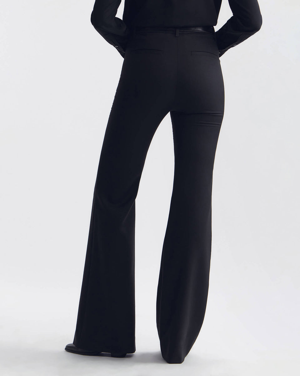 CORETTE WOOL PANT IN BLACK