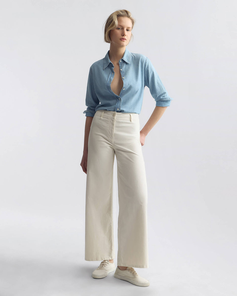 MONTI DENIM SHIRT IN CHAMBRAY
