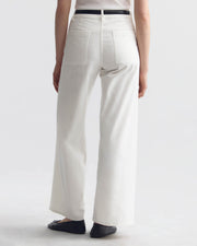 MEGAN COTTON PANT IN WHITE