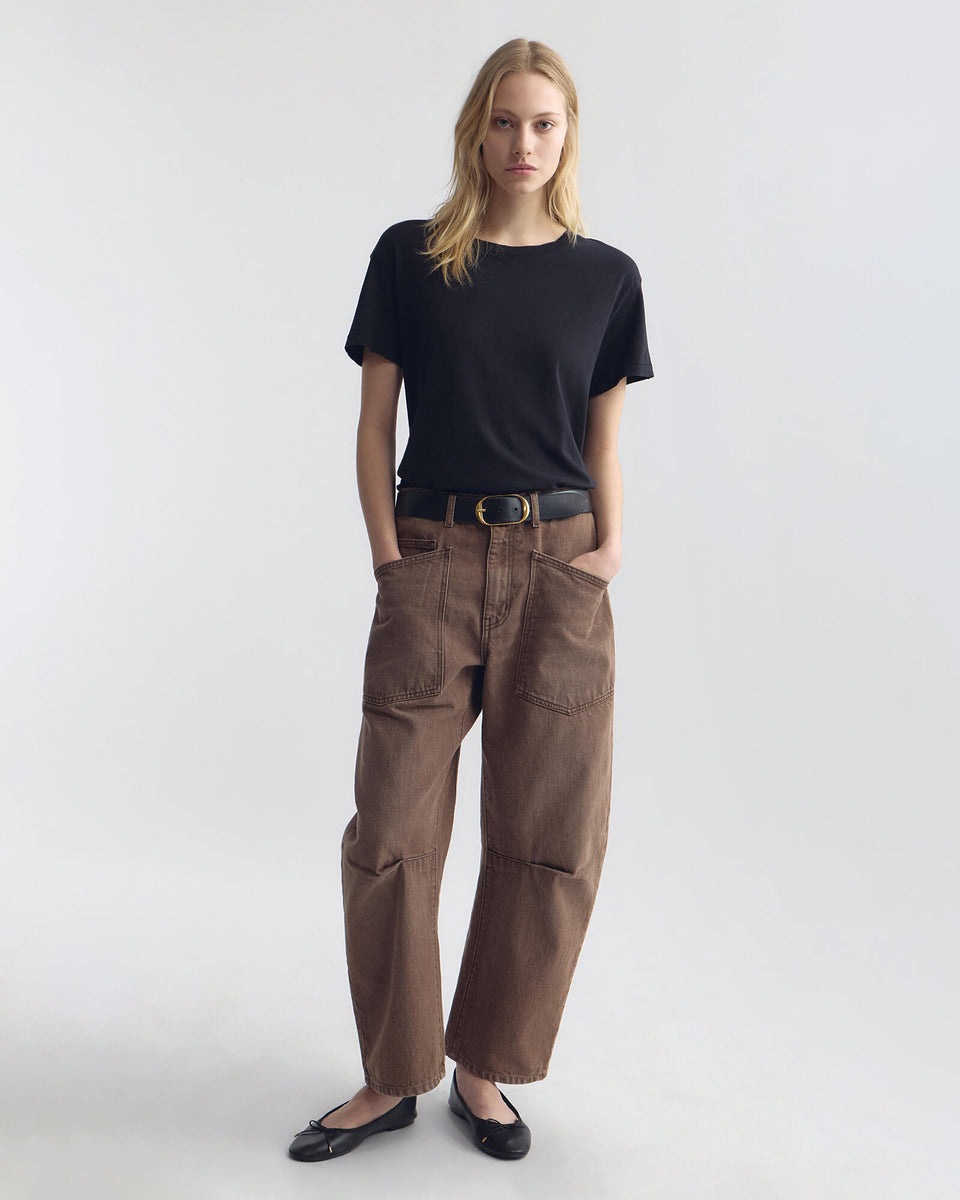 SHON JEAN IN VINTAGE BROWN WASH