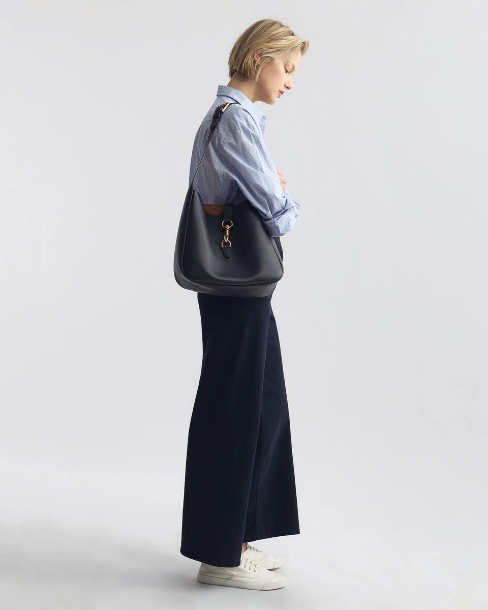 MEGAN COTTON PANT IN MIDNIGHT