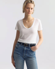 CAROL TEE IN WHITE