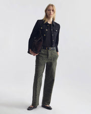 EARL COTTON PANT IN CAMO ZEBRA