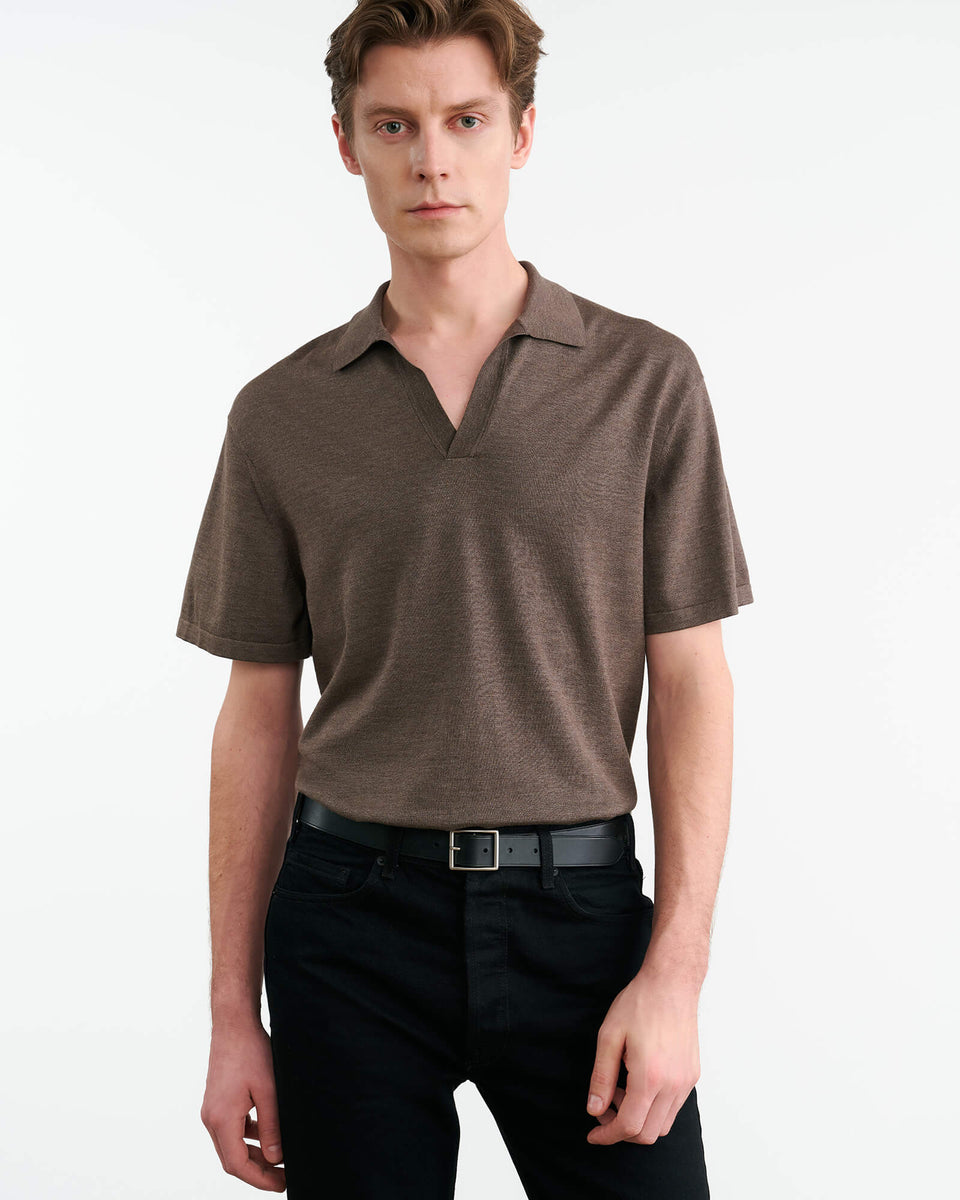 FINNLEY SWEATER IN ARMY GREEN