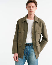 HAROLD JACKET IN TRUFFLE TAUPE