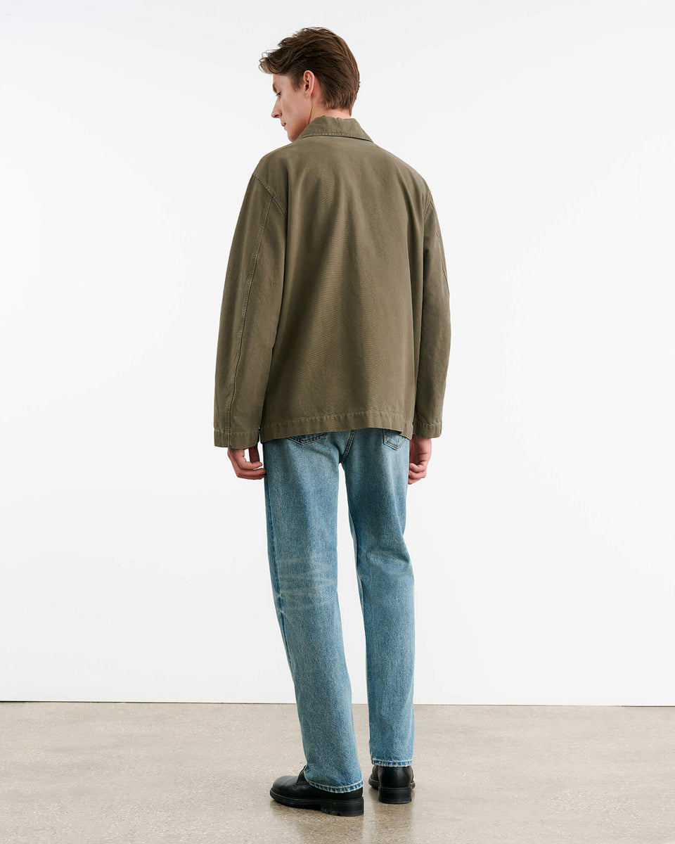 HAROLD JACKET IN TRUFFLE TAUPE