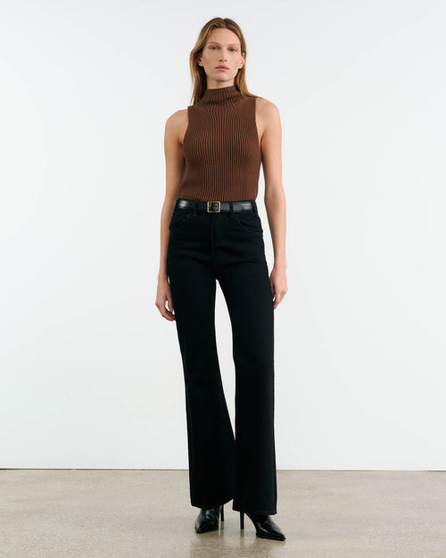 SONIA SWEATER IN BROWN