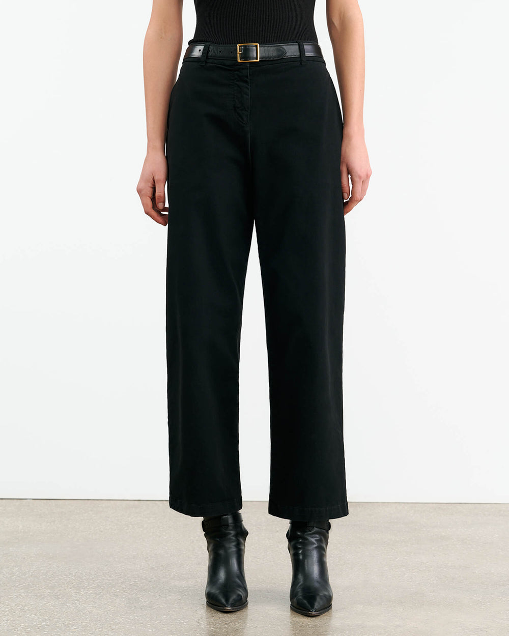 NOHAN PANT IN JET BLACK