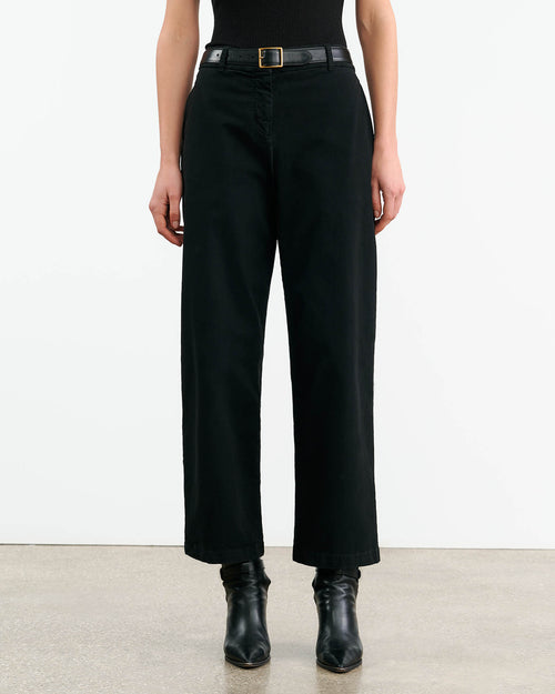 NOHAN PANT IN JET BLACK