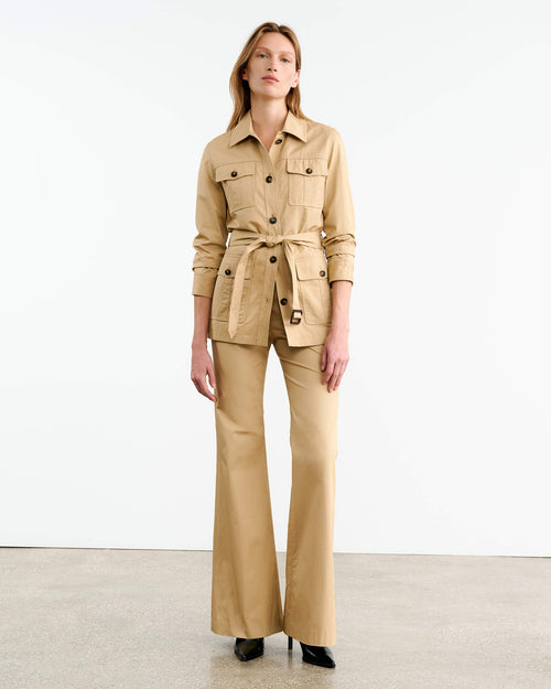 MILA JACKET IN DESERT KHAKI