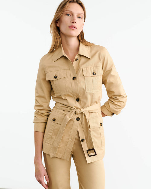 MILA JACKET IN DESERT KHAKI