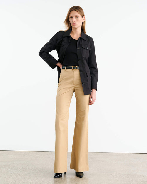 EFFY PANT IN DESERT KHAKI