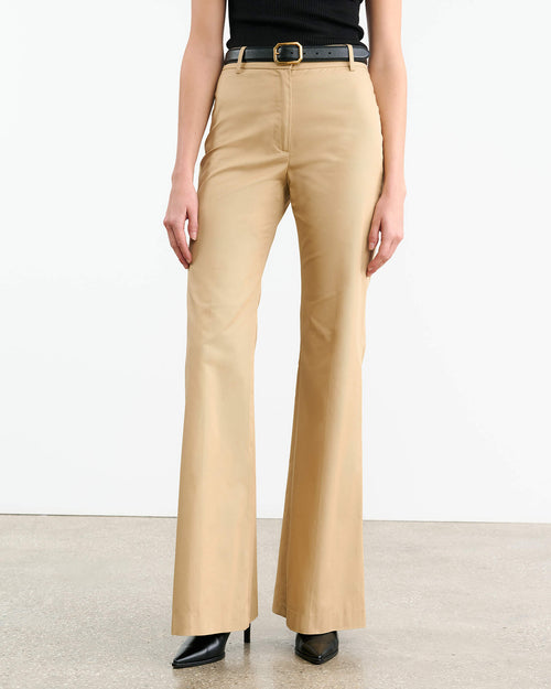 EFFY PANT IN DESERT KHAKI