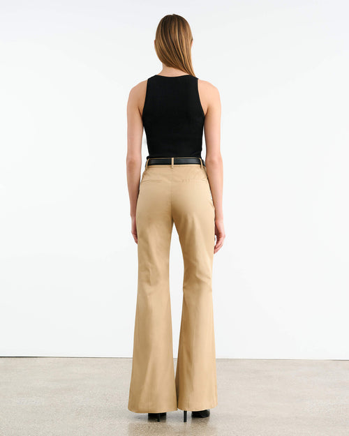 EFFY PANT IN DESERT KHAKI