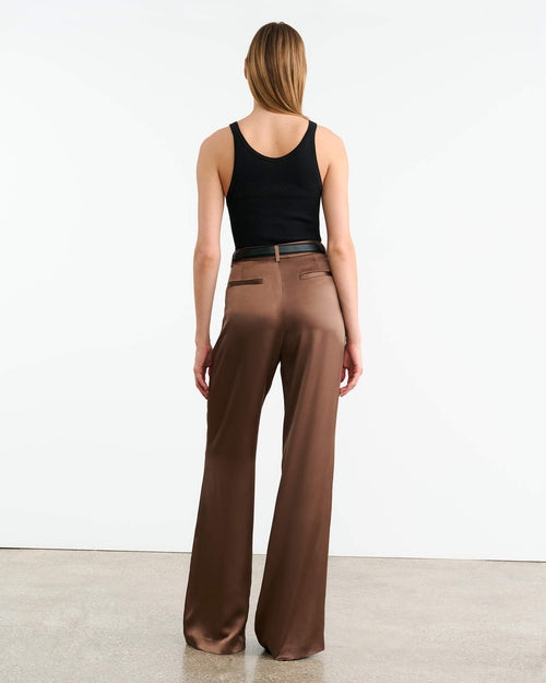FLAVIE PANT IN TAUPE
