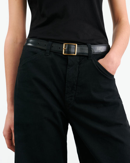 TRIBECA PANT IN JET BLACK
