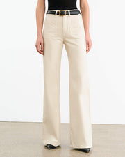 FLORENCE COTTON PANT IN STONE