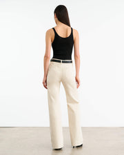FLORENCE COTTON PANT IN STONE