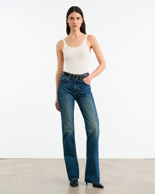 WRENLEY TANK IN IVORY