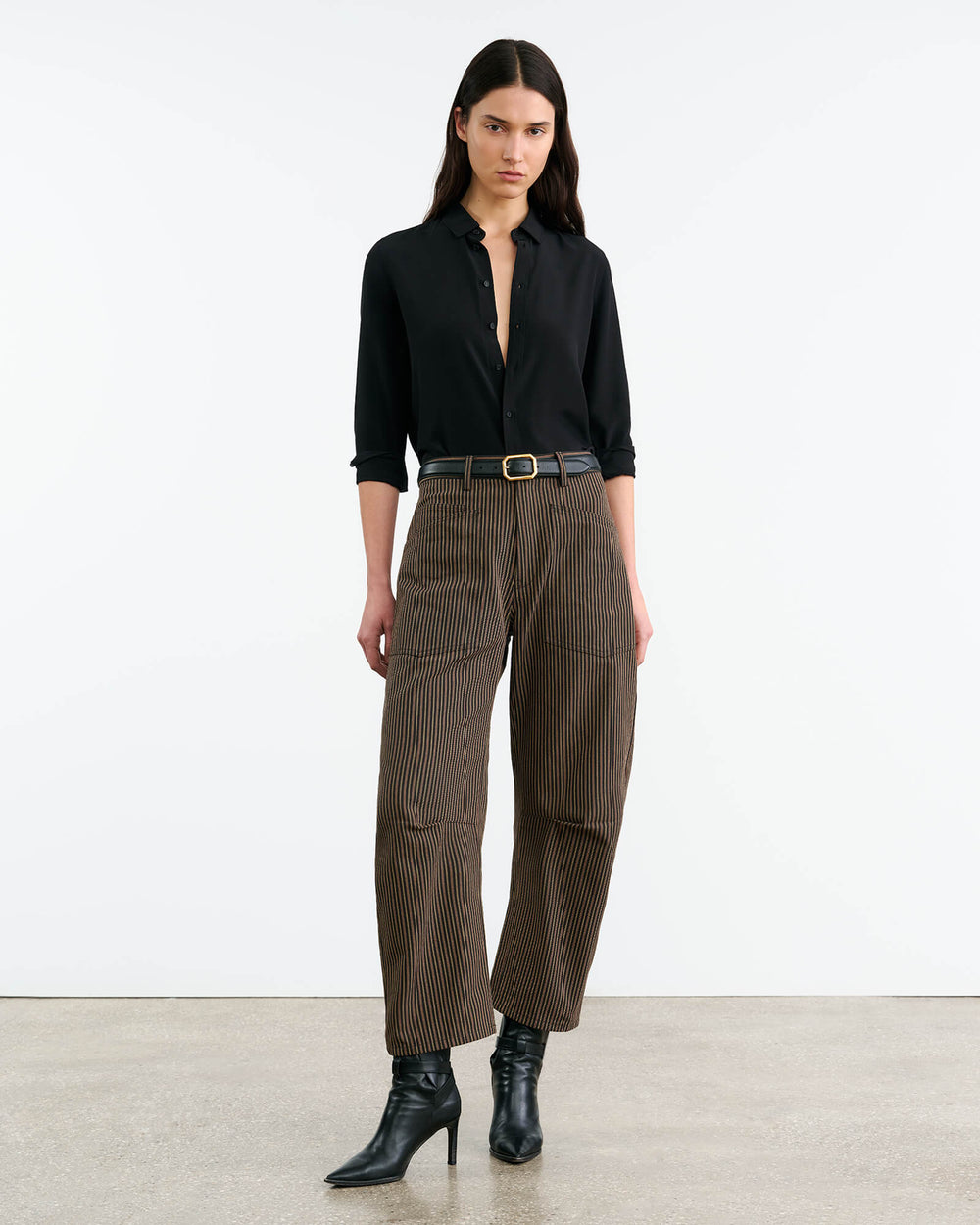 SHON JEAN IN VINTAGE RAILROAD STRIPE