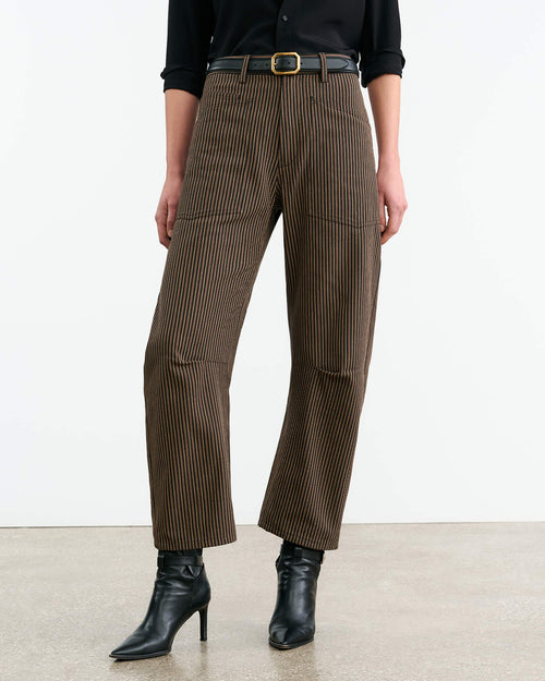 SHON JEAN IN VINTAGE RAILROAD STRIPE