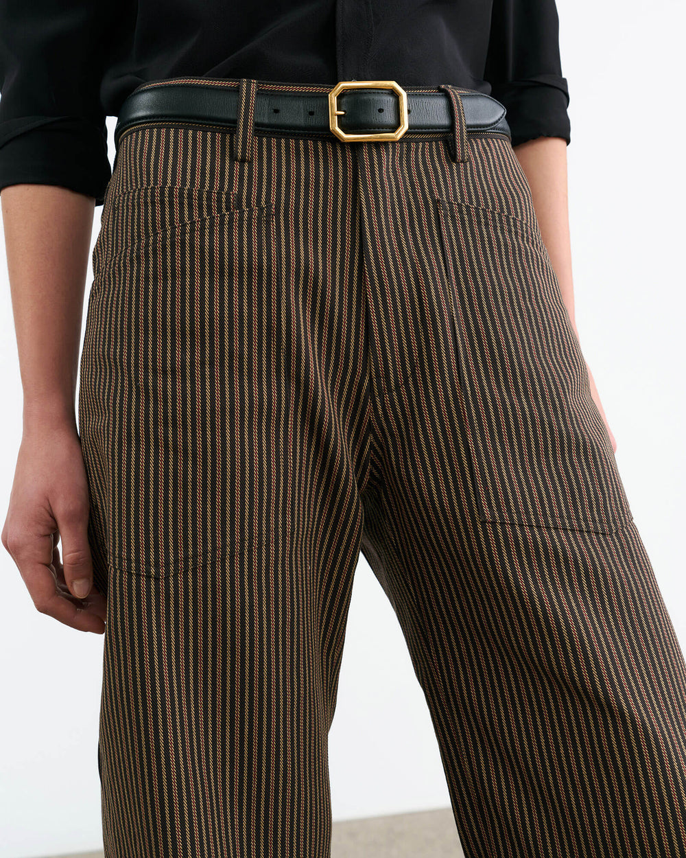 SHON JEAN IN VINTAGE RAILROAD STRIPE