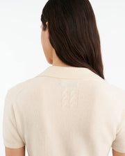 MAGDALENA CASHMERE SWEATER IN IVORY