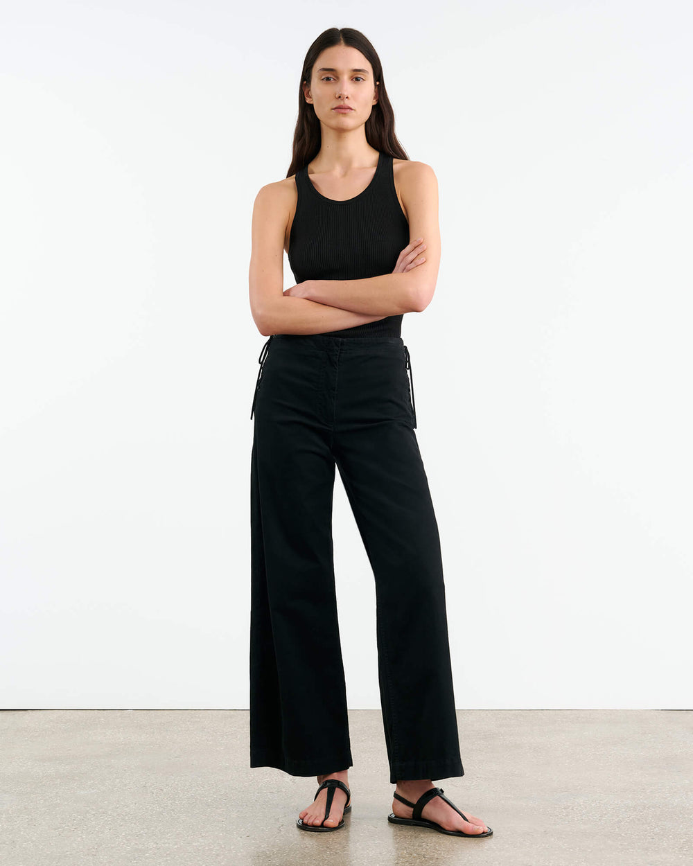 HARTLEY PANT IN JET BLACK