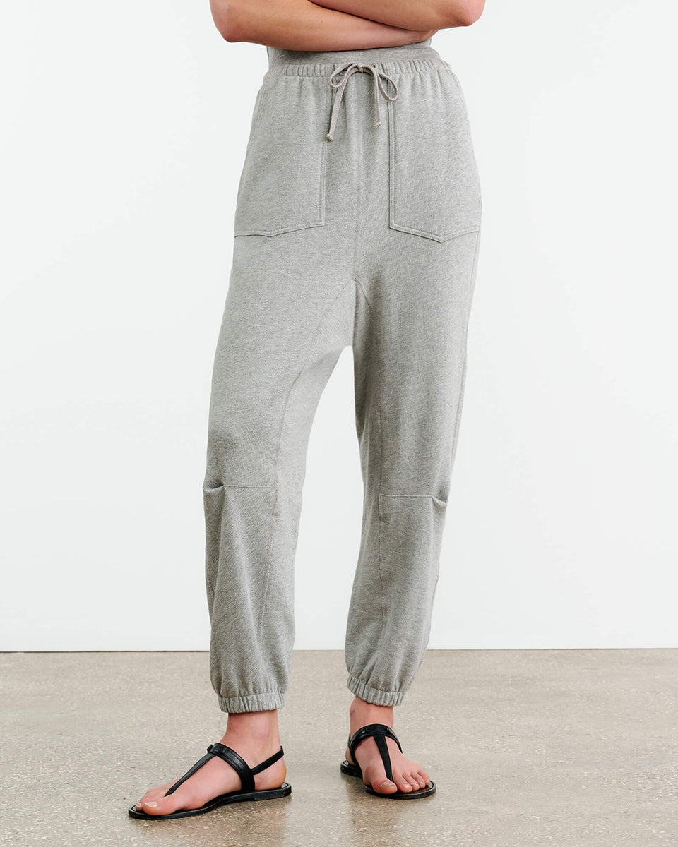 DULCE SWEATPANT IN HEATHER GREY
