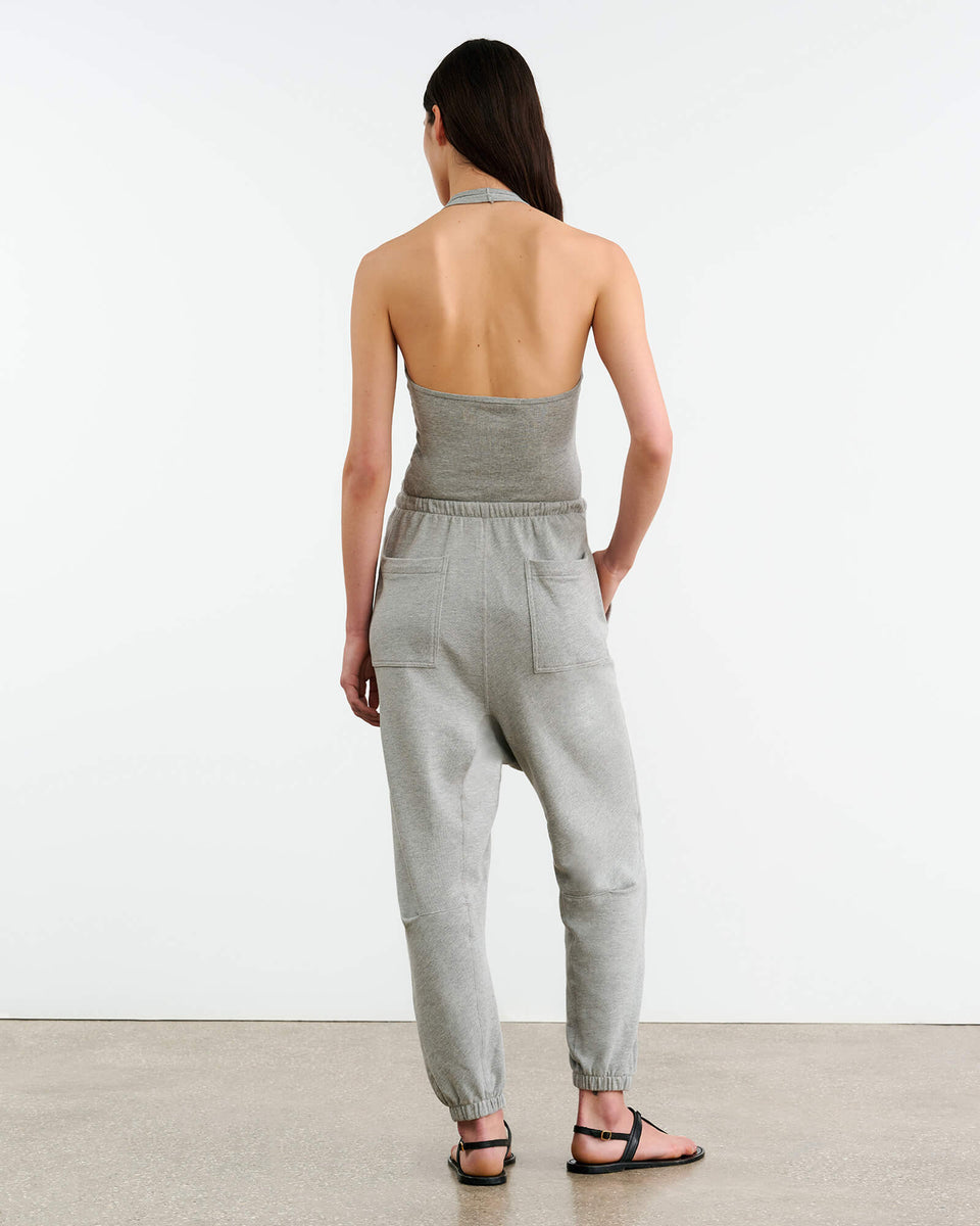 DULCE SWEATPANT IN HEATHER GREY
