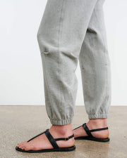 DULCE SWEATPANT IN HEATHER GREY