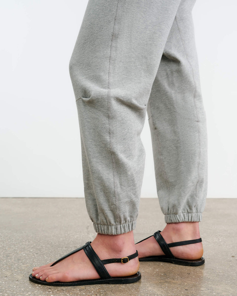 DULCE SWEATPANT IN HEATHER GREY