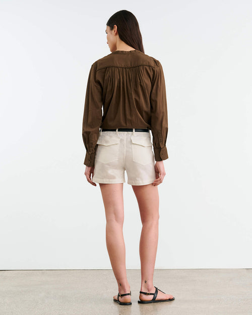 UTILITY SHORT IN STONE
