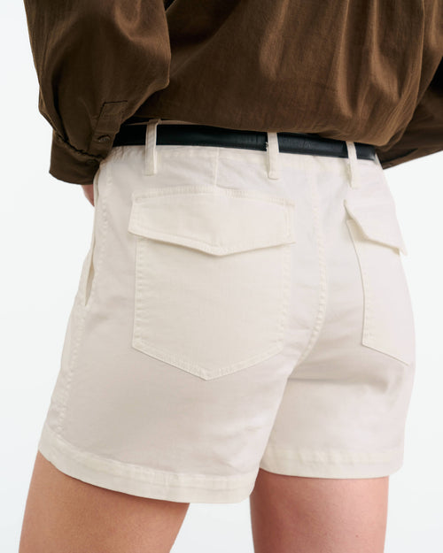 UTILITY SHORT IN STONE