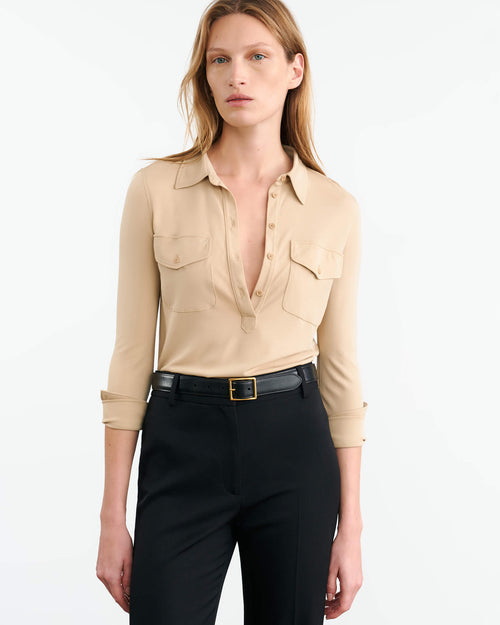 LARK SHIRT IN KHAKI