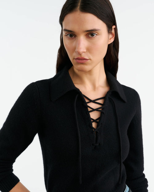 ROSEMARY SWEATER IN BLACK