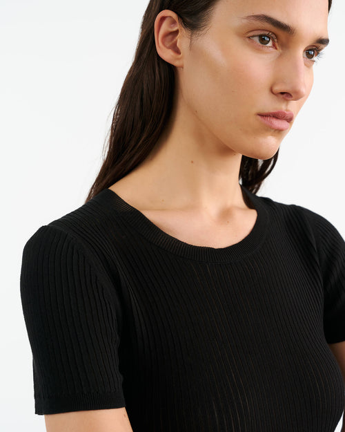 ZANDRA SWEATER IN BLACK