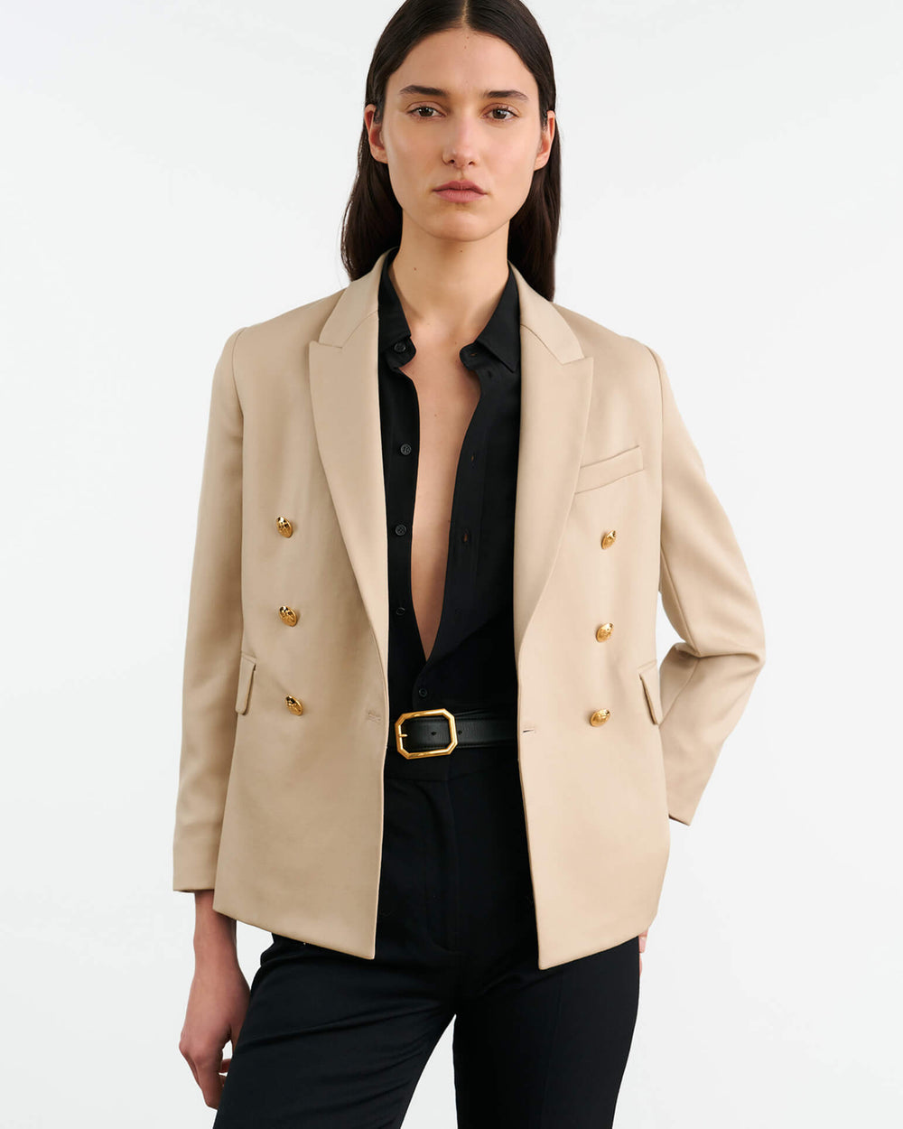 DURAN BLAZER IN ROOSEVELT KHAKI